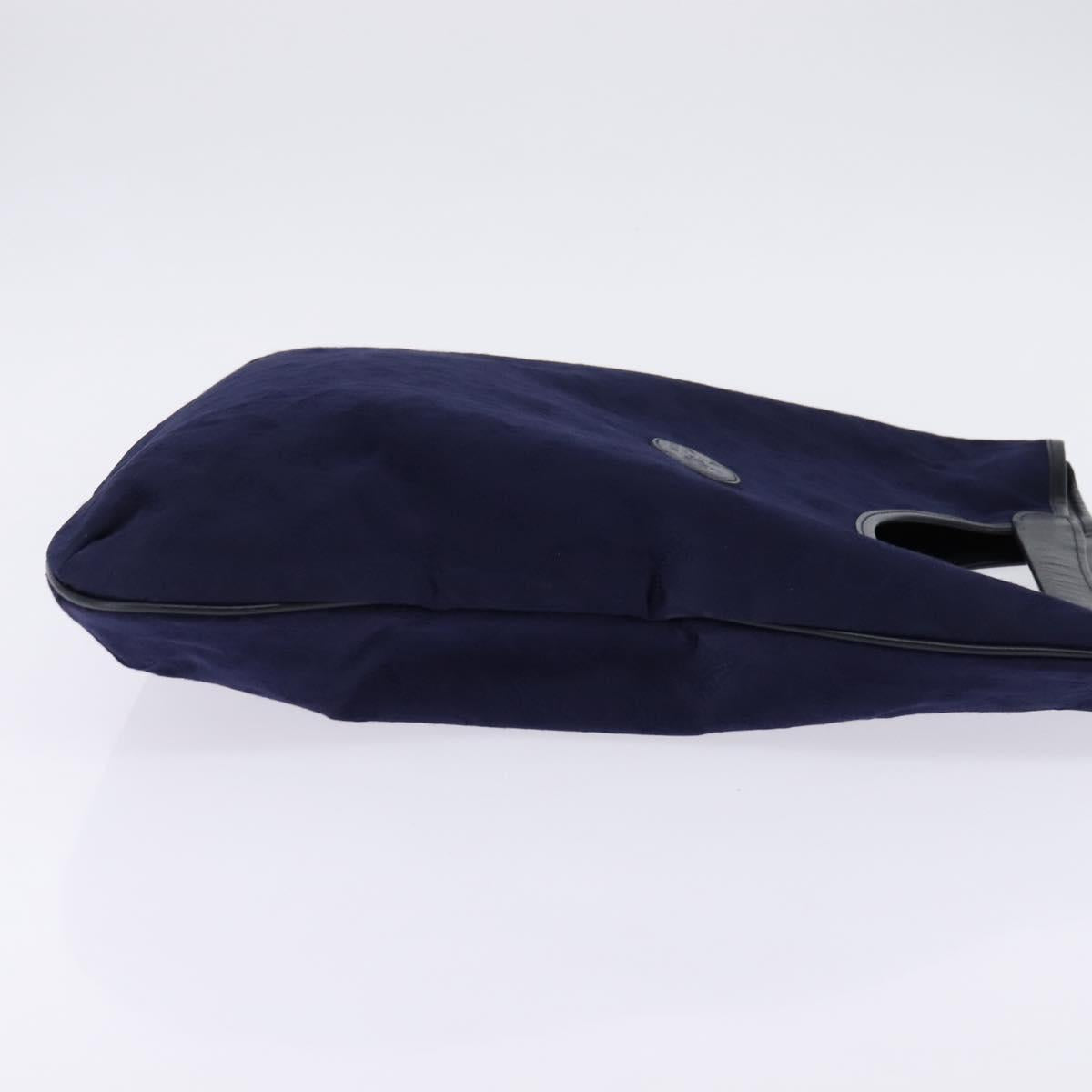 CELINE C Sulky Hand Bag Canvas Navy Auth BA6229