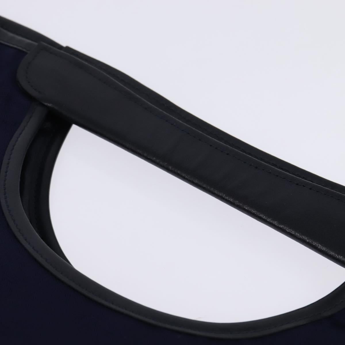 CELINE C Sulky Hand Bag Canvas Navy Auth BA6229