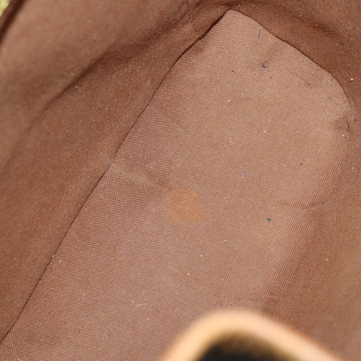 LOUIS VUITTON Monogram Montsouris MM Backpack M51136 LV Auth BA6252