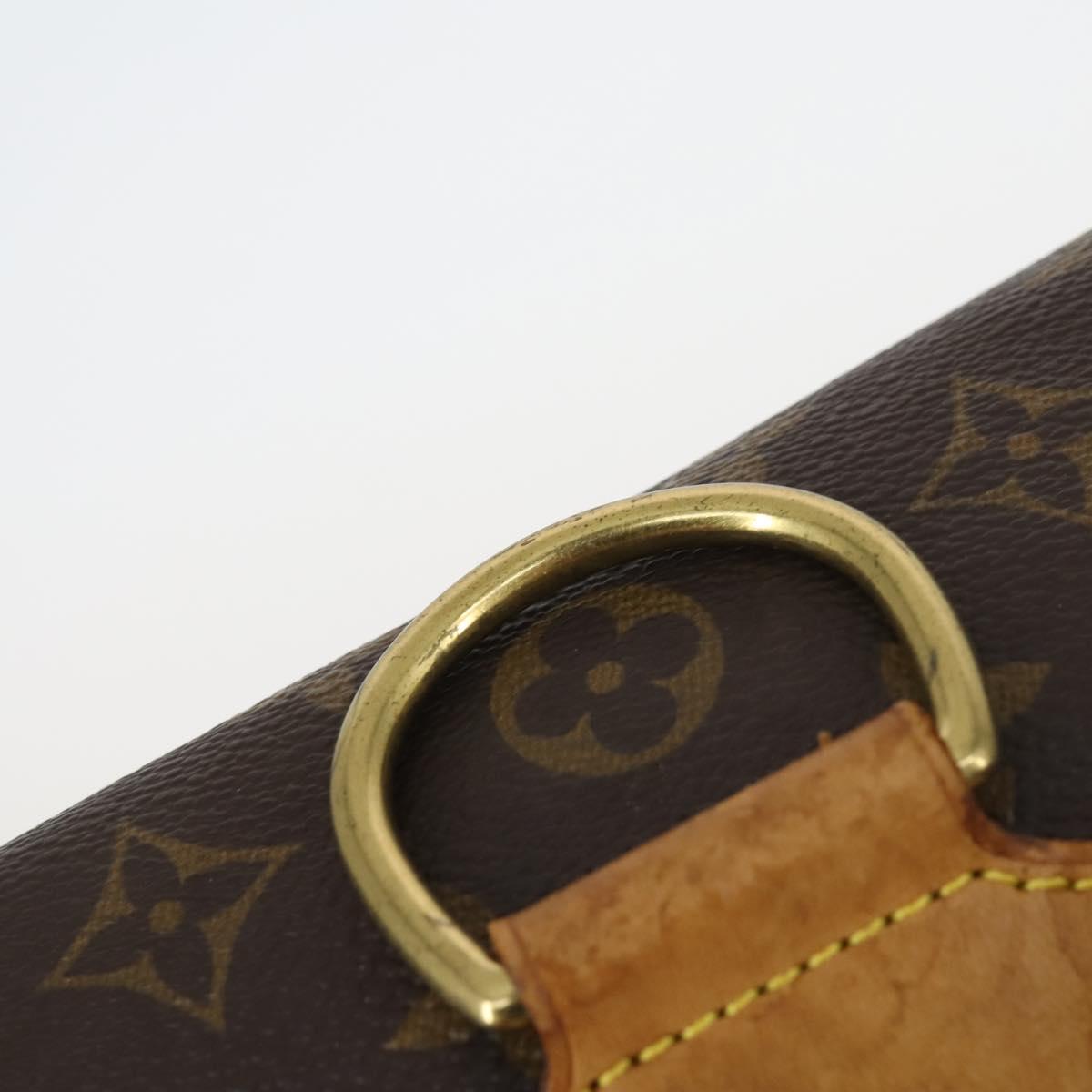 LOUIS VUITTON Monogram Montsouris MM Backpack M51136 LV Auth BA6252