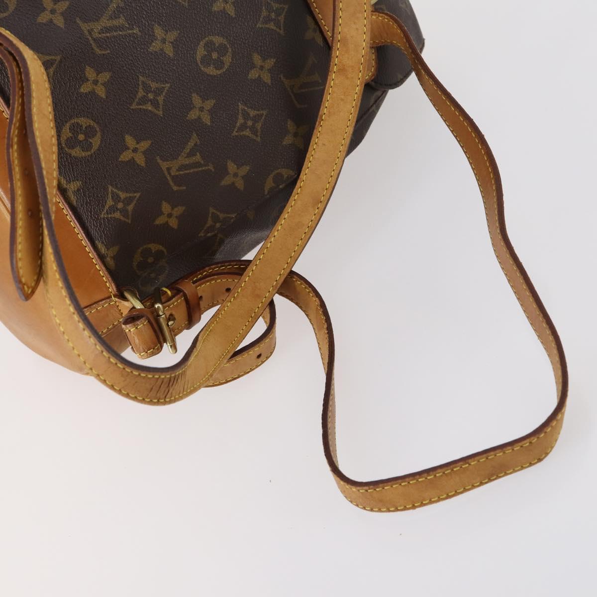 LOUIS VUITTON Monogram Montsouris MM Backpack M51136 LV Auth BA6252