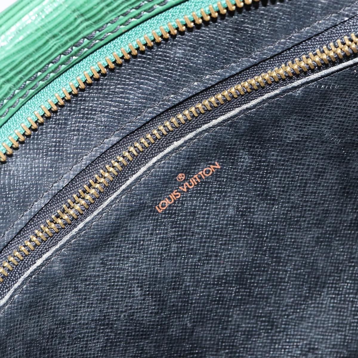 LOUIS VUITTON Epi Trocadero 27 Shoulder Bag Green M52314 LV Auth BA6259