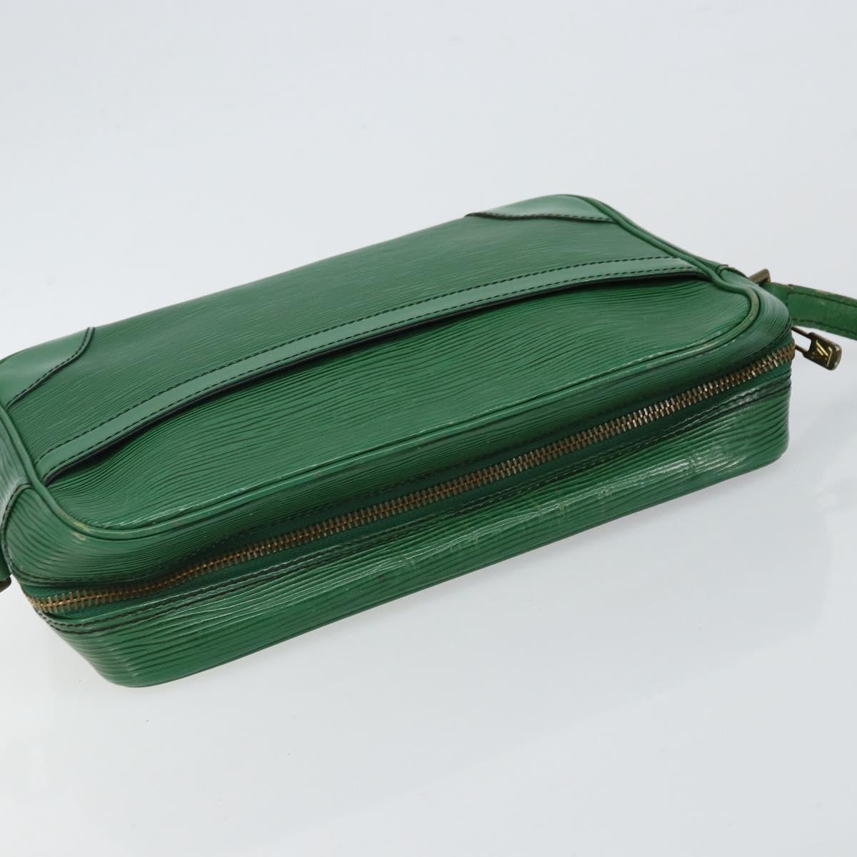 LOUIS VUITTON Epi Trocadero 27 Shoulder Bag Green M52314 LV Auth BA6259
