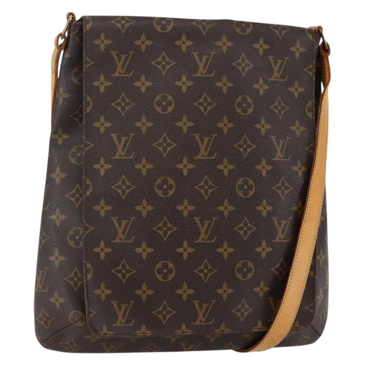 LOUIS VUITTON Monogram Musette Shoulder Bag M51256 LV Auth BA6275