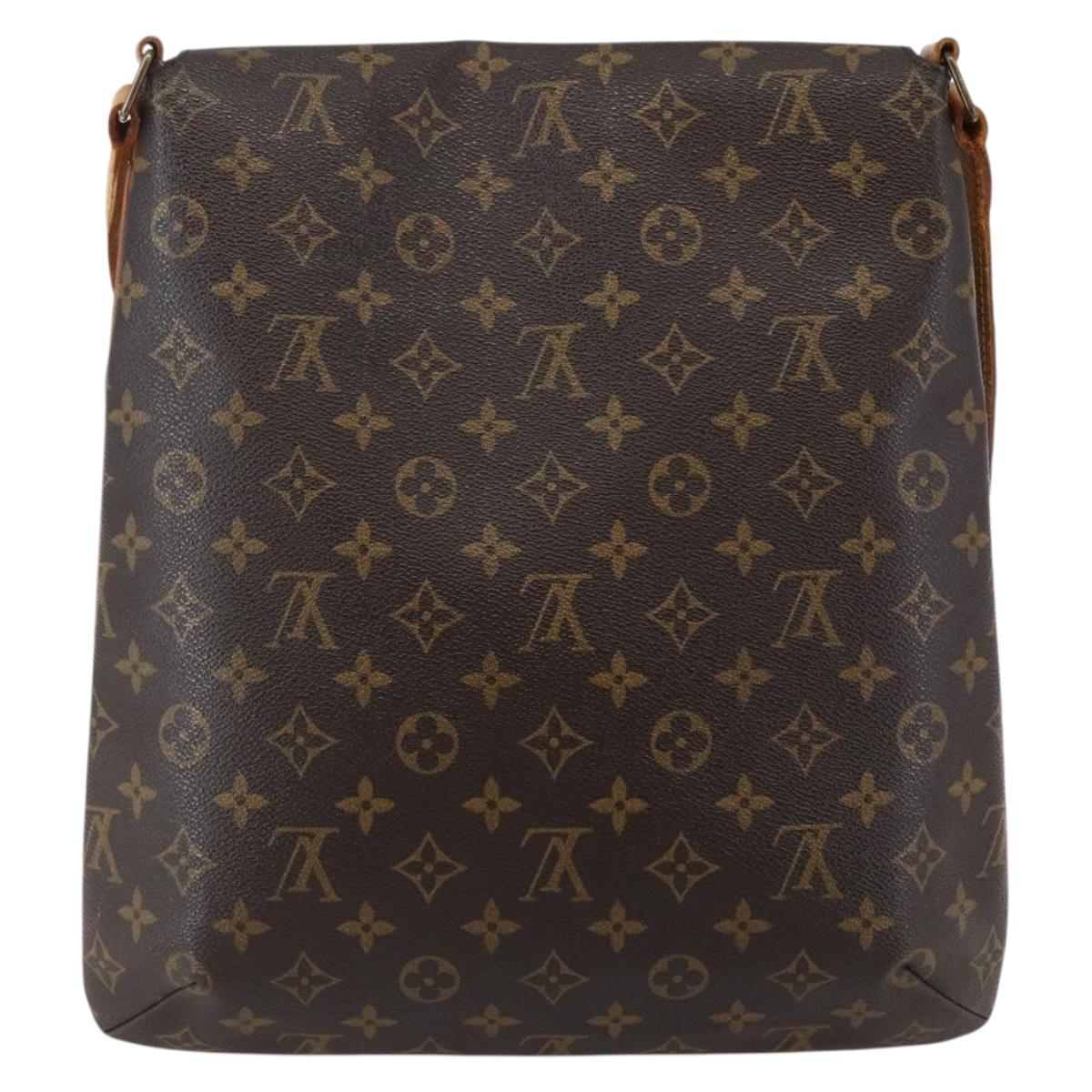 LOUIS VUITTON Monogram Musette Shoulder Bag M51256 LV Auth BA6275