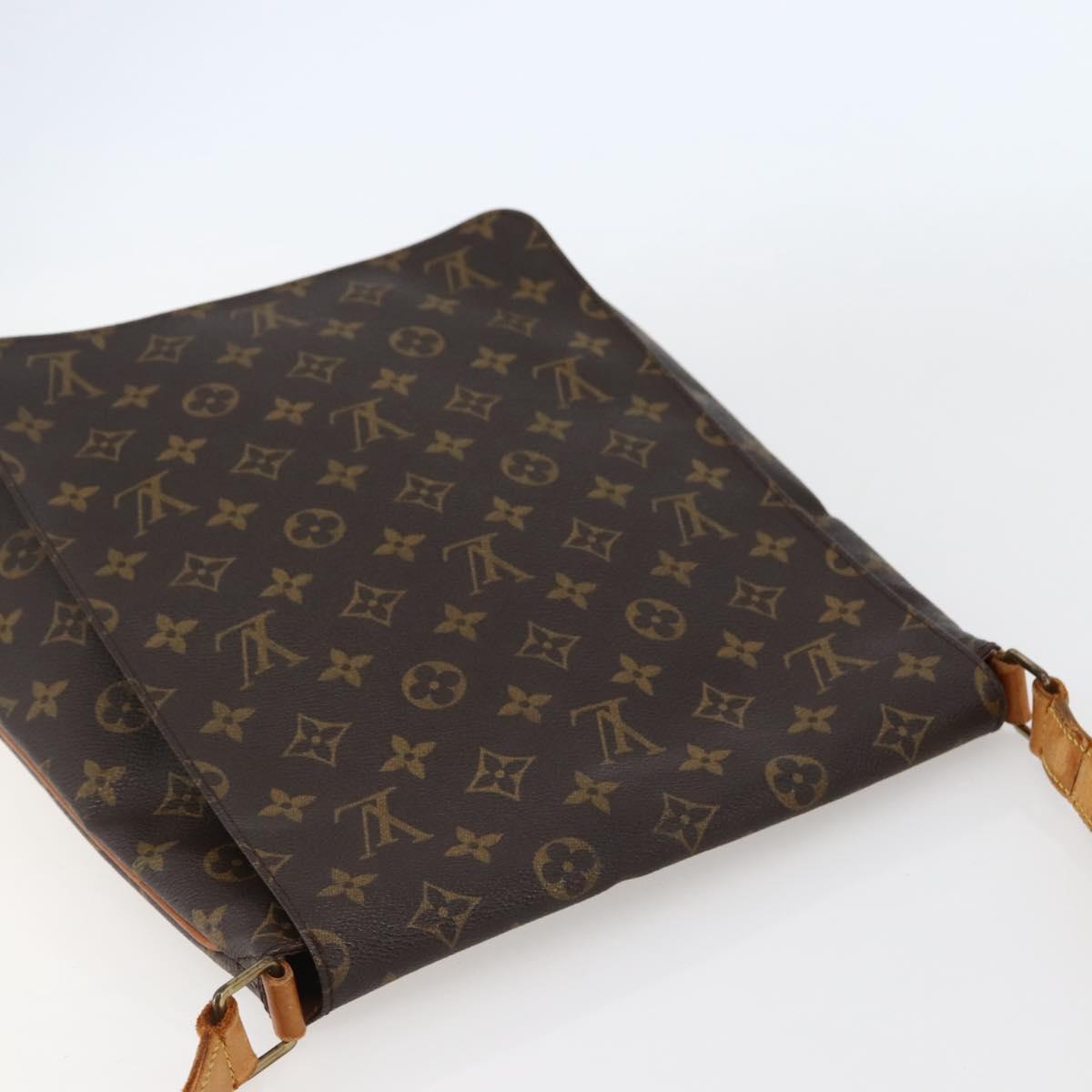 LOUIS VUITTON Monogram Musette Shoulder Bag M51256 LV Auth BA6275