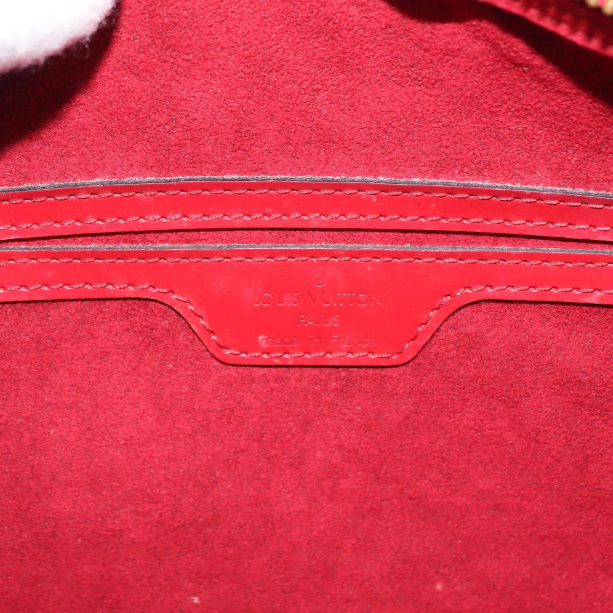 LOUIS VUITTON Epi Soufflot Hand Bag Red M52227 LV Auth BA6278
