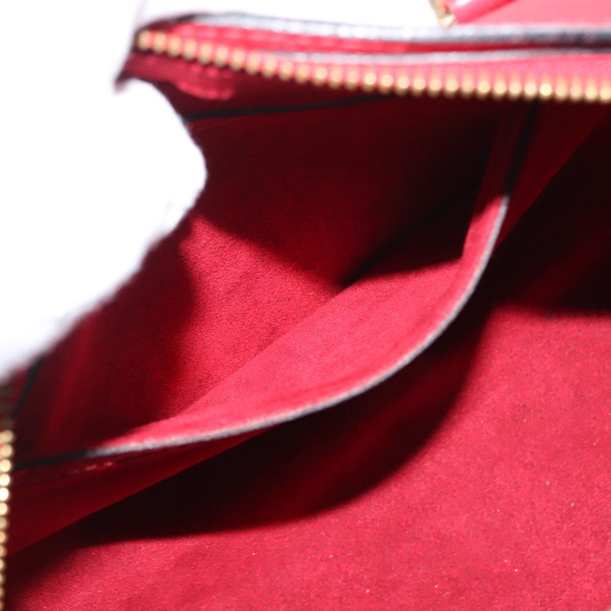 LOUIS VUITTON Epi Soufflot Hand Bag Red M52227 LV Auth BA6278