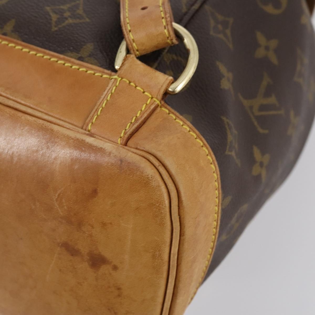 LOUIS VUITTON Monogram Montsouris MM Backpack M51136 LV Auth BA6279