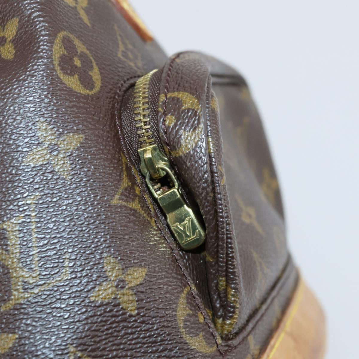 LOUIS VUITTON Monogram Montsouris MM Backpack M51136 LV Auth BA6279