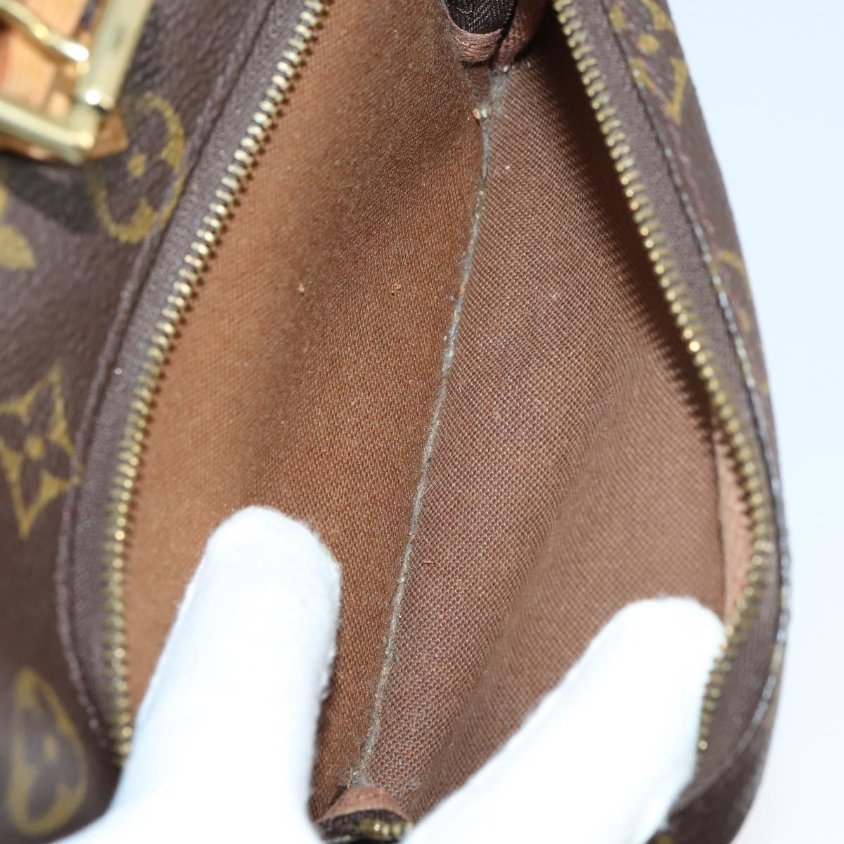 LOUIS VUITTON Monogram Montsouris MM Backpack M51136 LV Auth BA6279