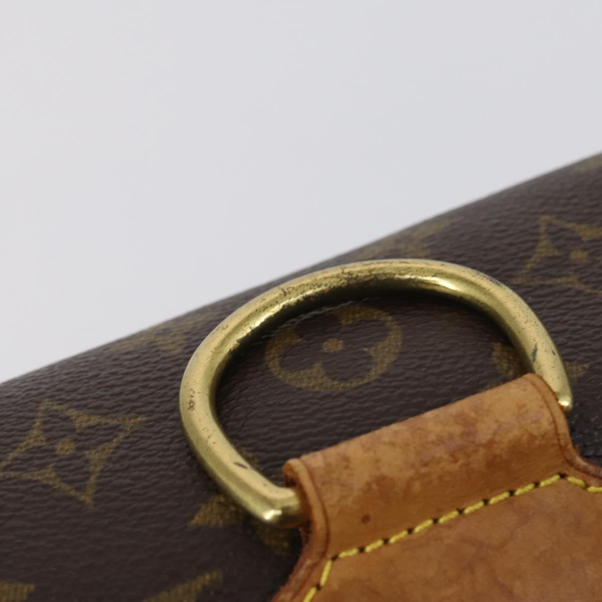 LOUIS VUITTON Monogram Montsouris MM Backpack M51136 LV Auth BA6279