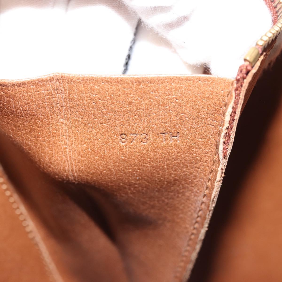 LOUIS VUITTON Monogram Sac Weekend PM Hand Bag M42425 LV Auth BA6297