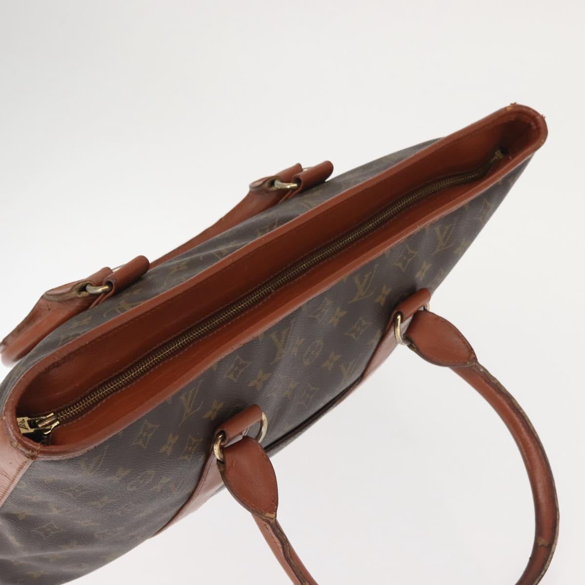 LOUIS VUITTON Monogram Sac Weekend PM Hand Bag M42425 LV Auth BA6297
