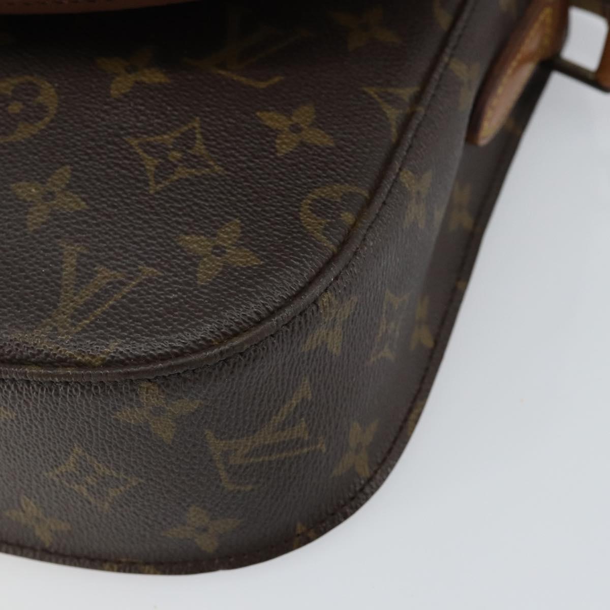 LOUIS VUITTON Monogram Saint Cloud GM Shoulder Bag M51242 LV Auth BA6306