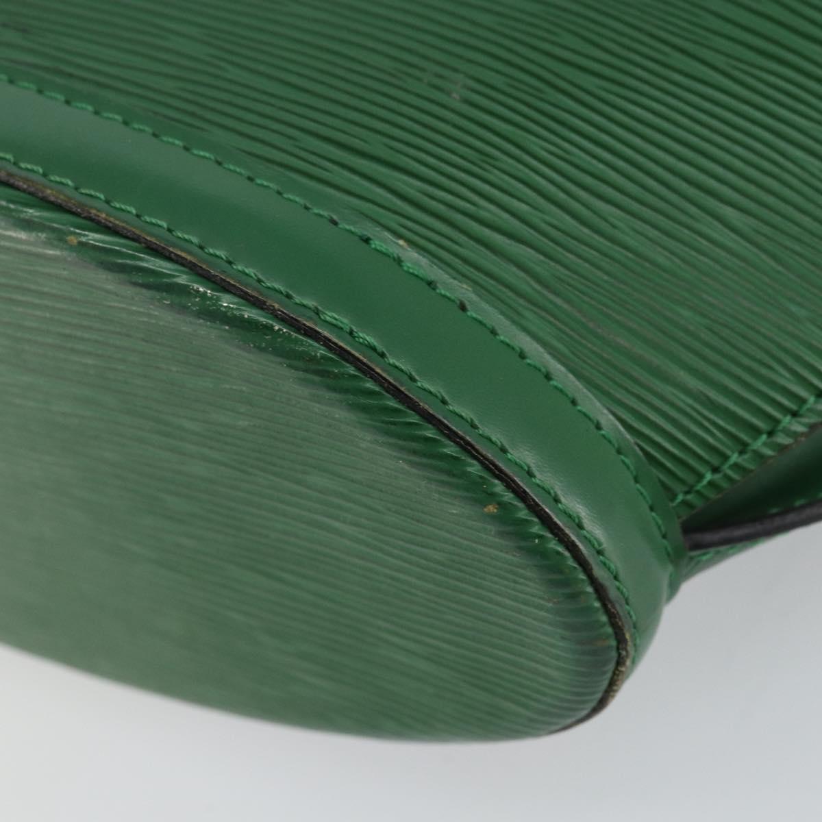 LOUIS VUITTON Epi Saint Jacques Hand Bag Green M52274 LV Auth BA6312