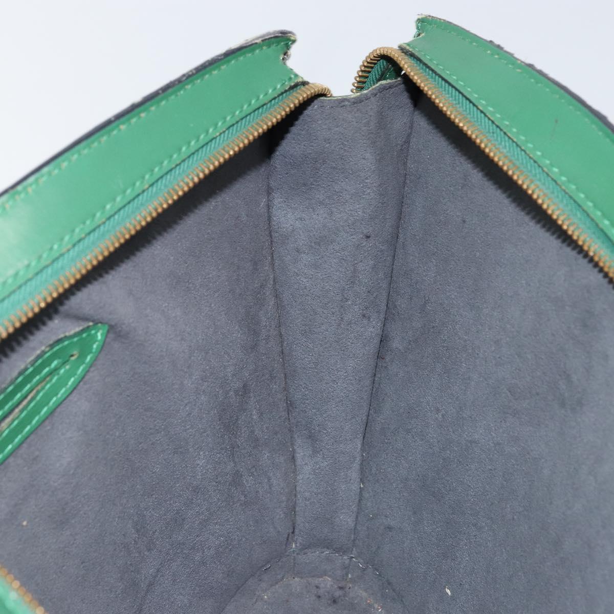 LOUIS VUITTON Epi Saint Jacques Hand Bag Green M52274 LV Auth BA6312