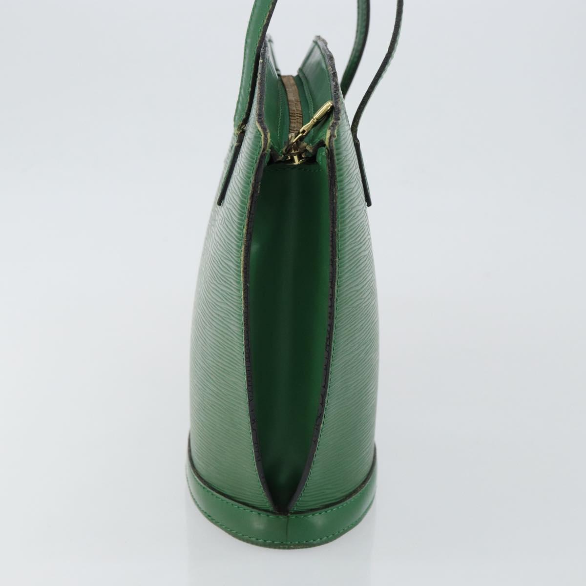 LOUIS VUITTON Epi Saint Jacques Hand Bag Green M52274 LV Auth BA6312
