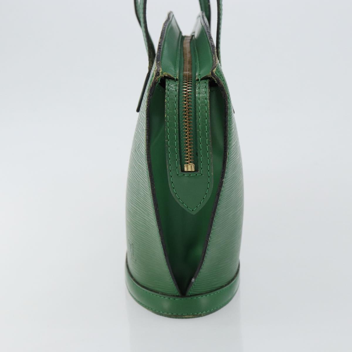 LOUIS VUITTON Epi Saint Jacques Hand Bag Green M52274 LV Auth BA6312