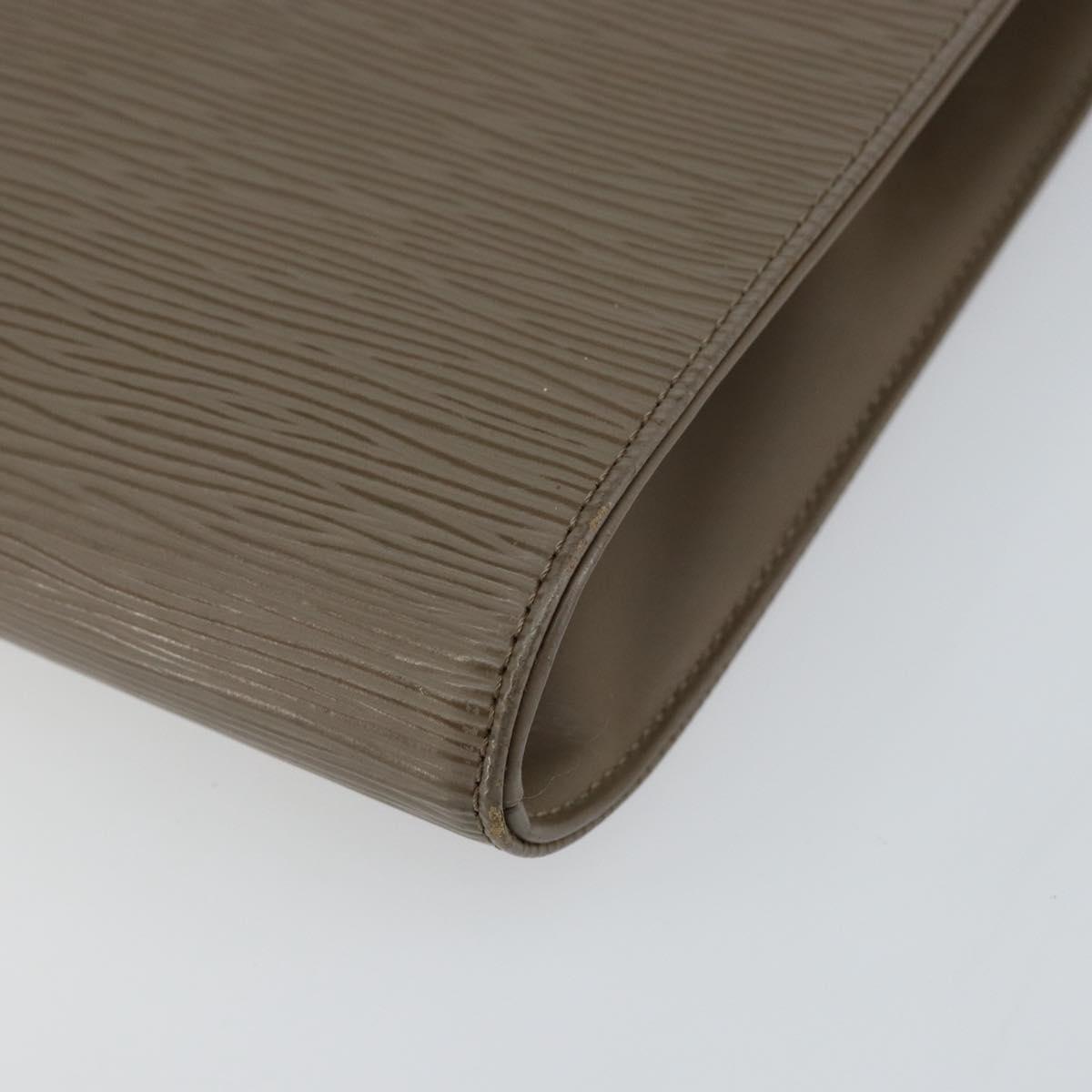 LOUIS VUITTON Epi Saint Tropez Shoulder Bag Gray Lilac M5246B LV Auth BA6313