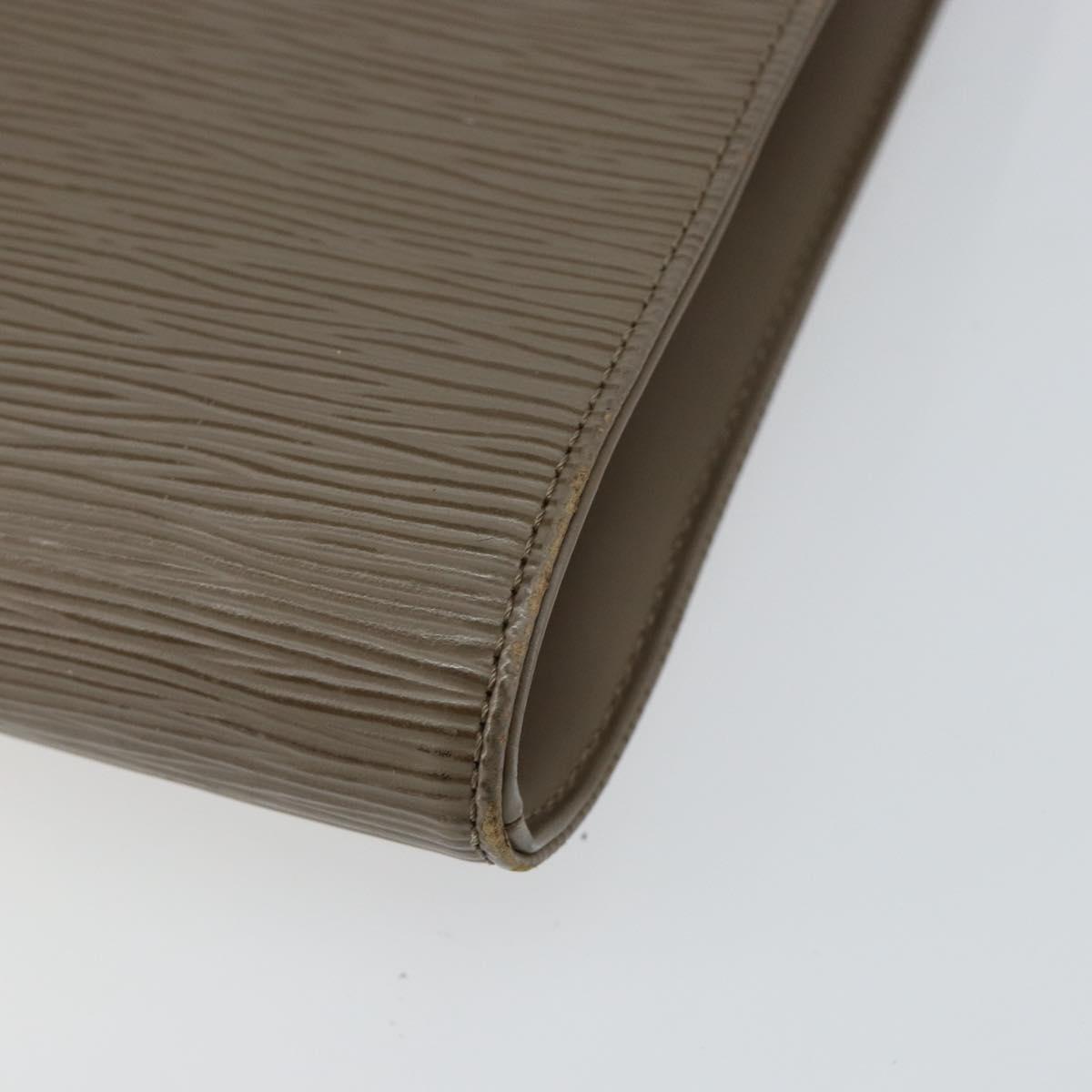 LOUIS VUITTON Epi Saint Tropez Shoulder Bag Gray Lilac M5246B LV Auth BA6313