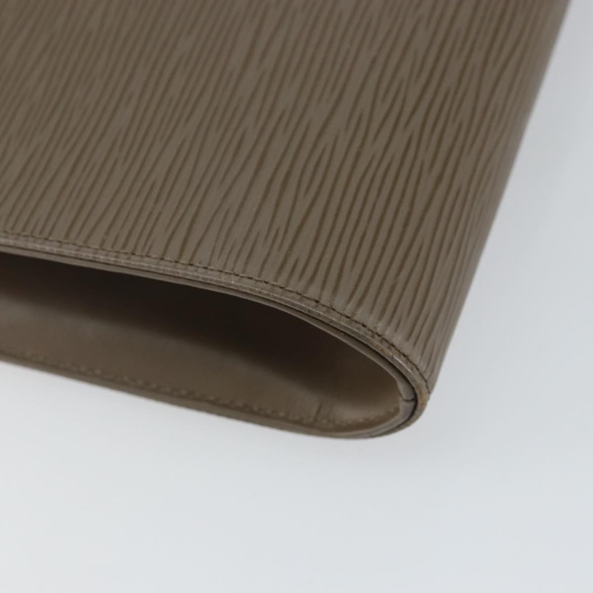 LOUIS VUITTON Epi Saint Tropez Shoulder Bag Gray Lilac M5246B LV Auth BA6313