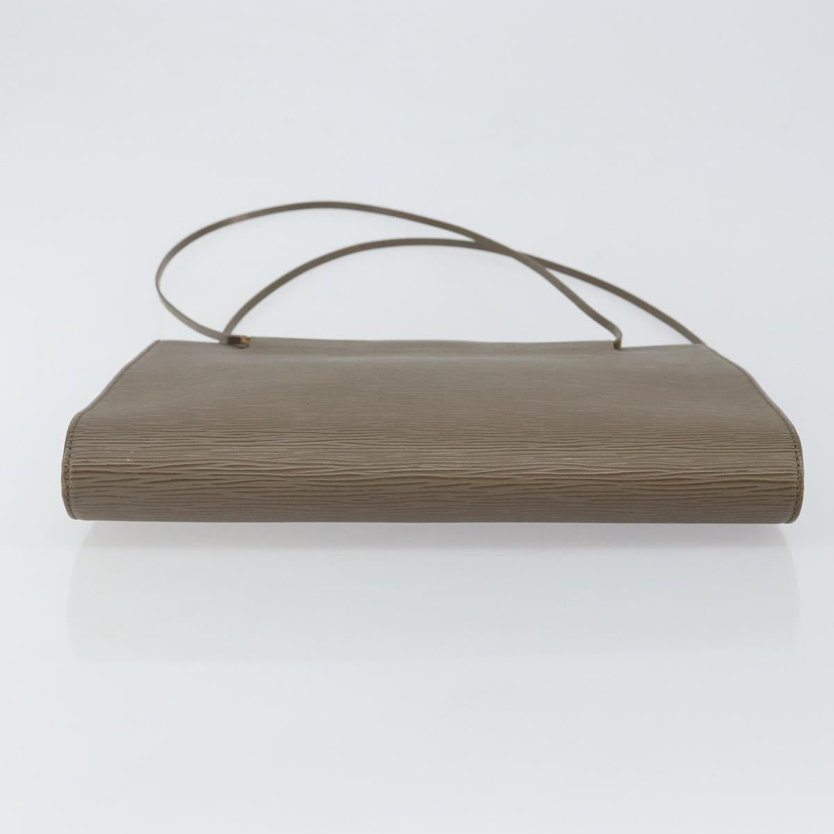 LOUIS VUITTON Epi Saint Tropez Shoulder Bag Gray Lilac M5246B LV Auth BA6313