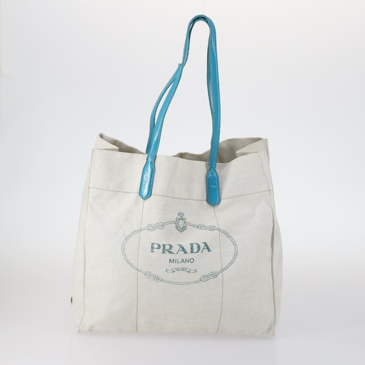 PRADA Hermes Chanel Tote Bag Canvas 3Set Black Red gray Auth BA6334