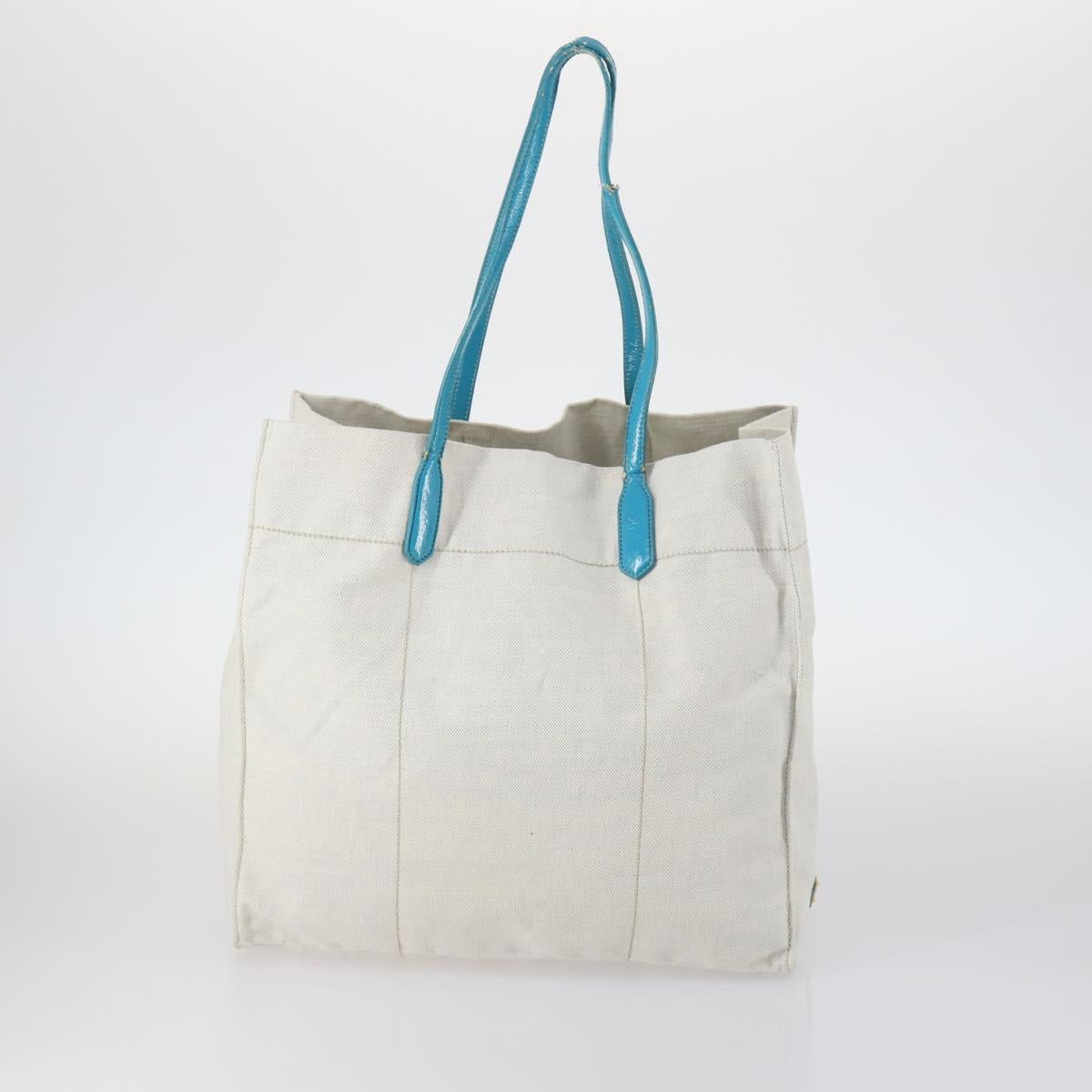 PRADA Hermes Chanel Tote Bag Canvas 3Set Black Red gray Auth BA6334