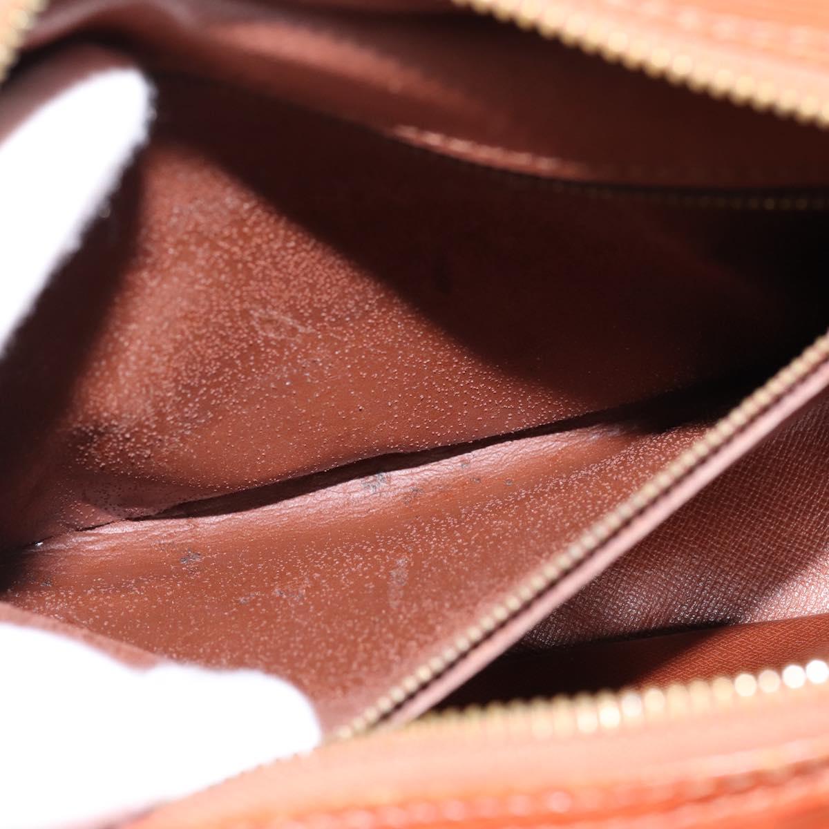 LOUIS VUITTON Epi Jeune Fille MM Shoulder Bag Brown M52153 LV Auth BA6343