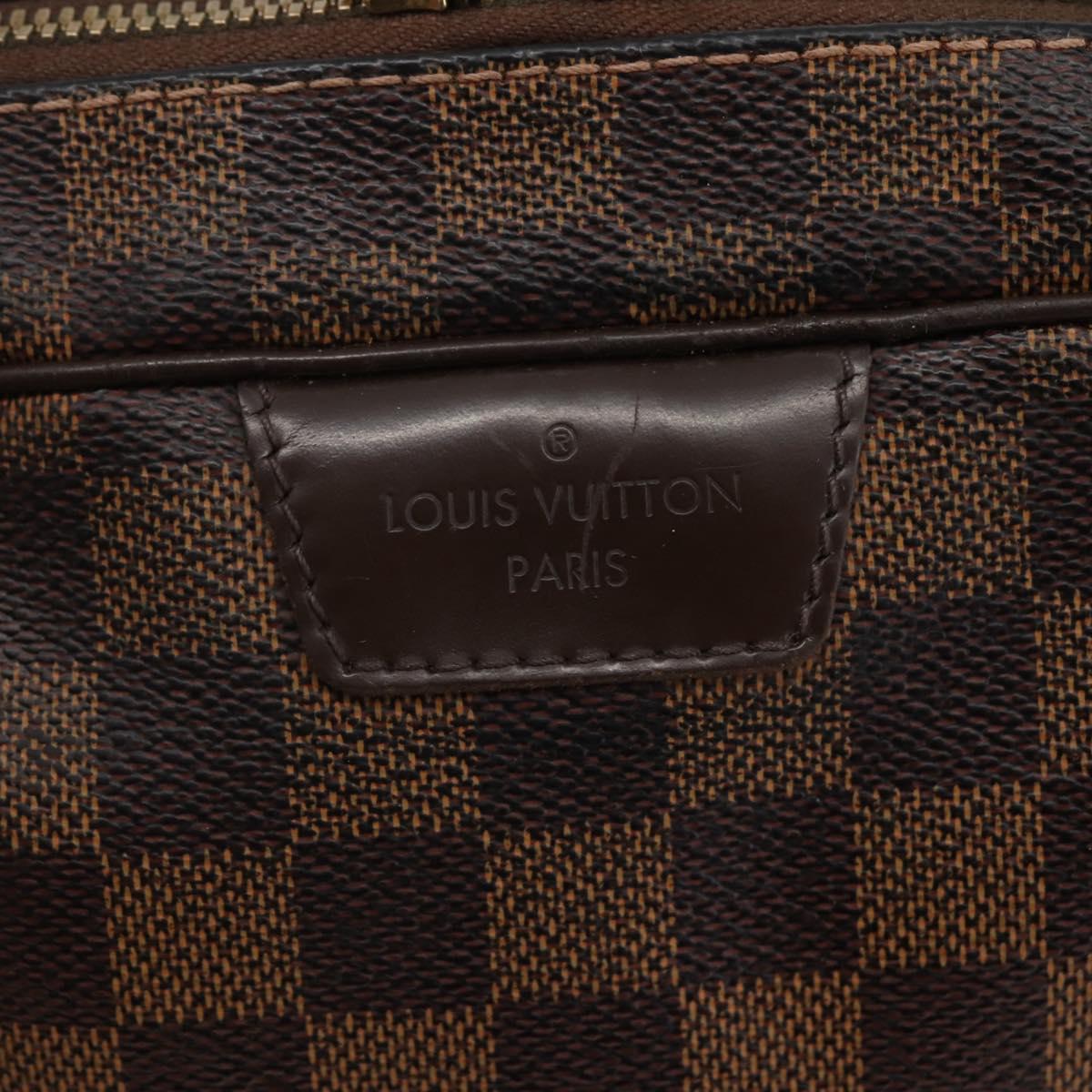 LOUIS VUITTON Damier Ebene Rivington PM Hand Bag N41157 LV Auth BA6346