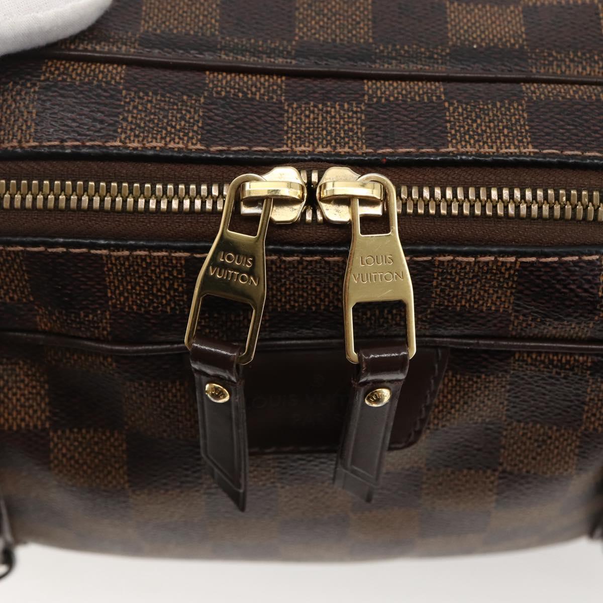 LOUIS VUITTON Damier Ebene Rivington PM Hand Bag N41157 LV Auth BA6346