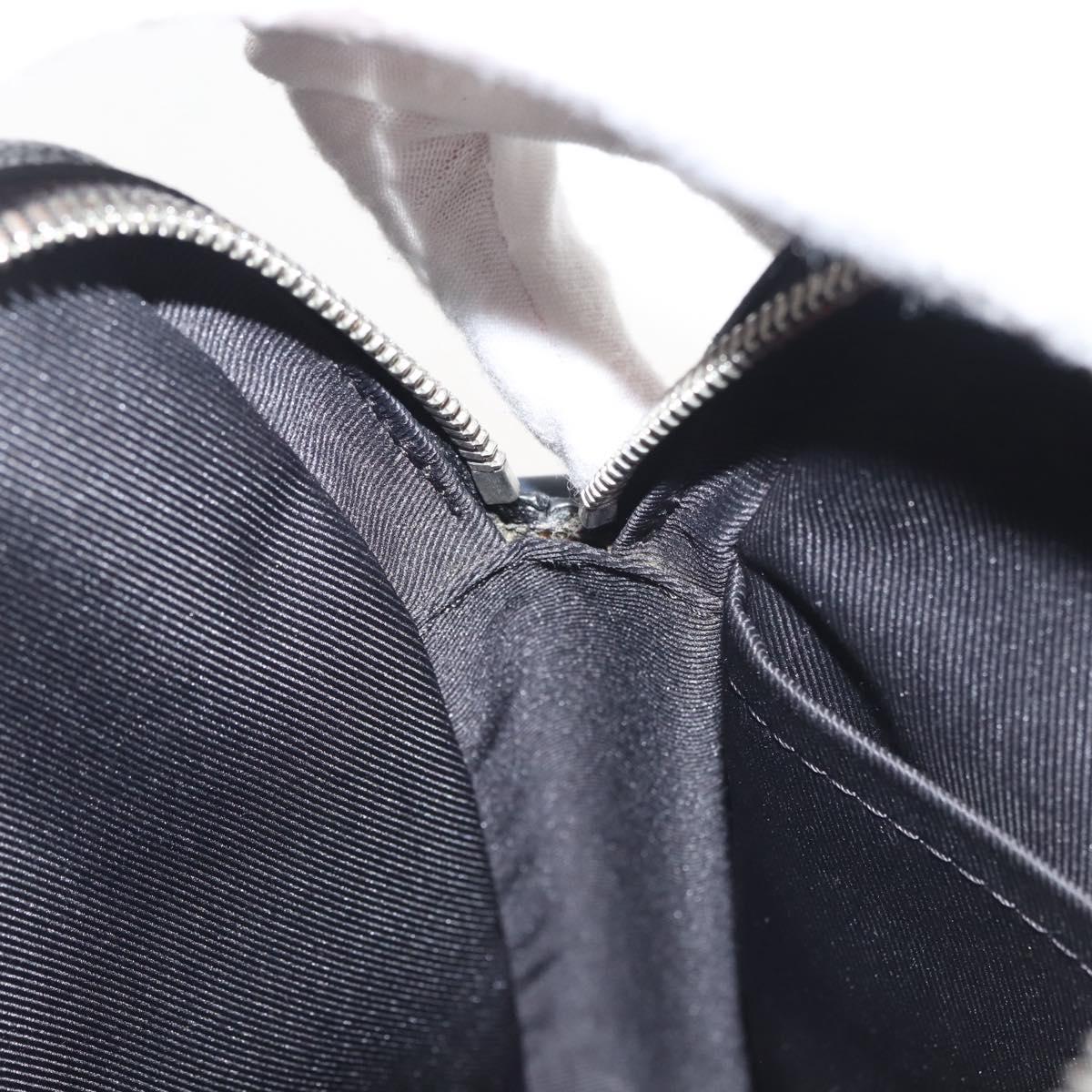 LOUIS VUITTON Epi Damier Graphite Danube PM Bag Navy M51460 LV Auth BA6348