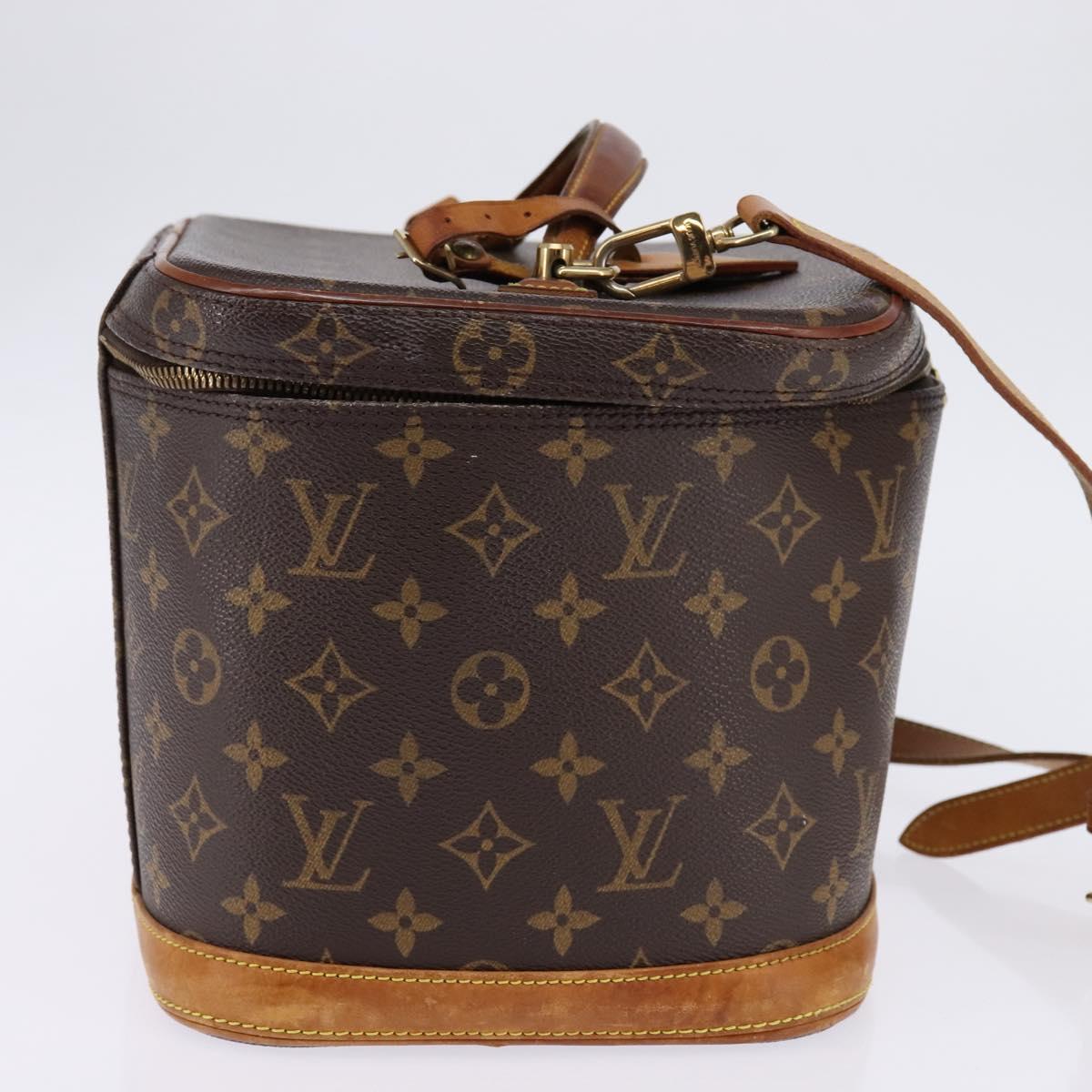 LOUIS VUITTON Monogram Nice Hand Bag M47280 LV Auth BA6350