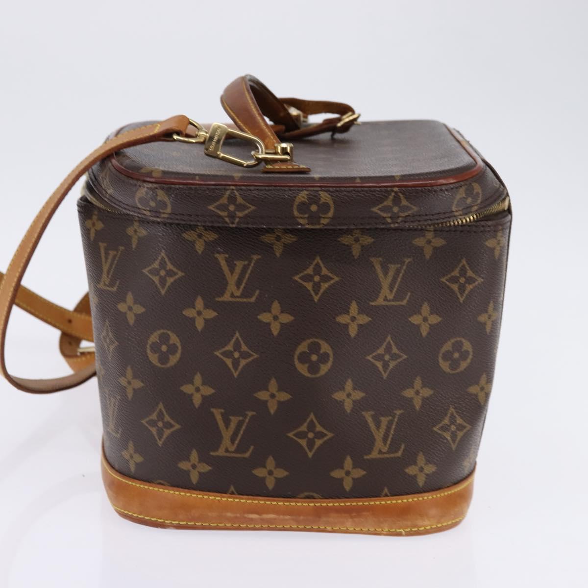 LOUIS VUITTON Monogram Nice Hand Bag M47280 LV Auth BA6350