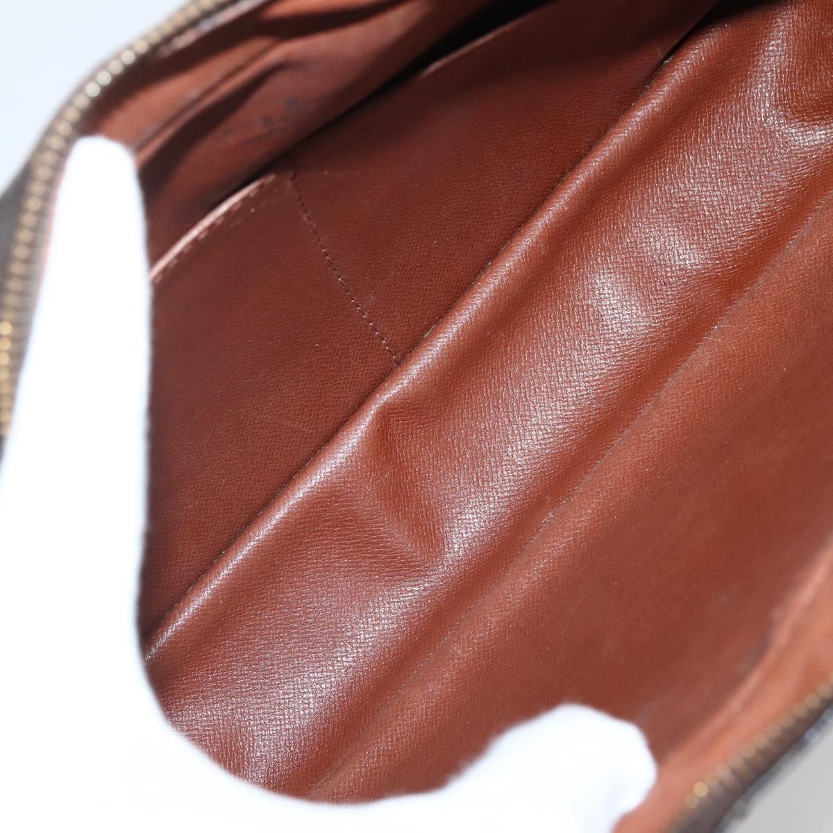 LOUIS VUITTON Monogram Compiegne 28 Clutch Bag M51845 LV Auth BA6352