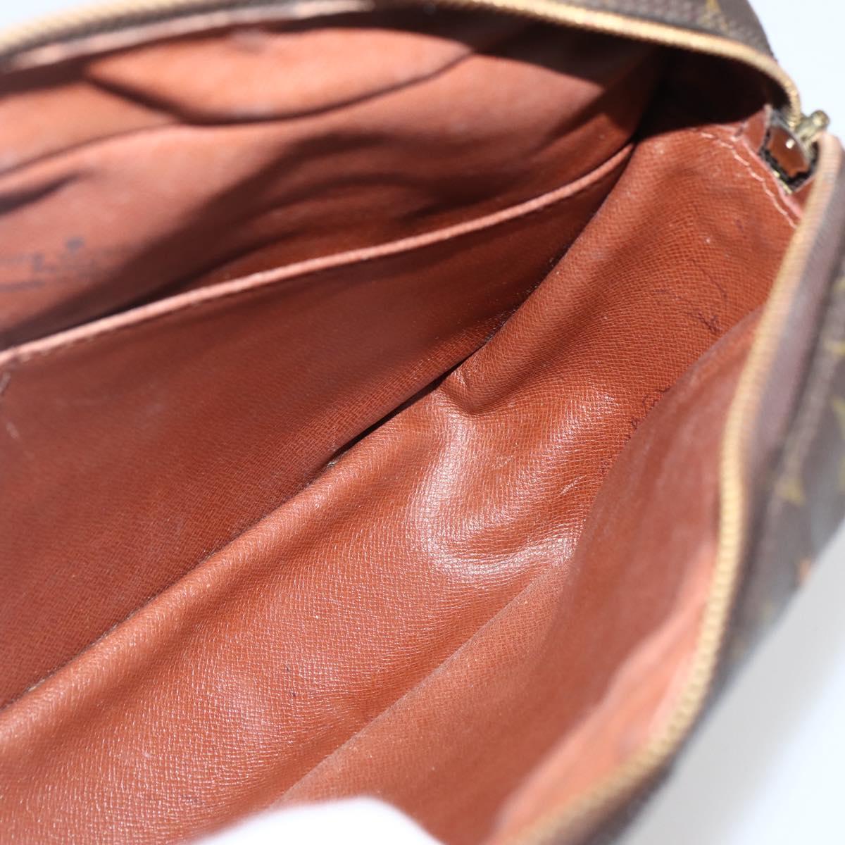 LOUIS VUITTON Monogram Compiegne 28 Clutch Bag M51845 LV Auth BA6352