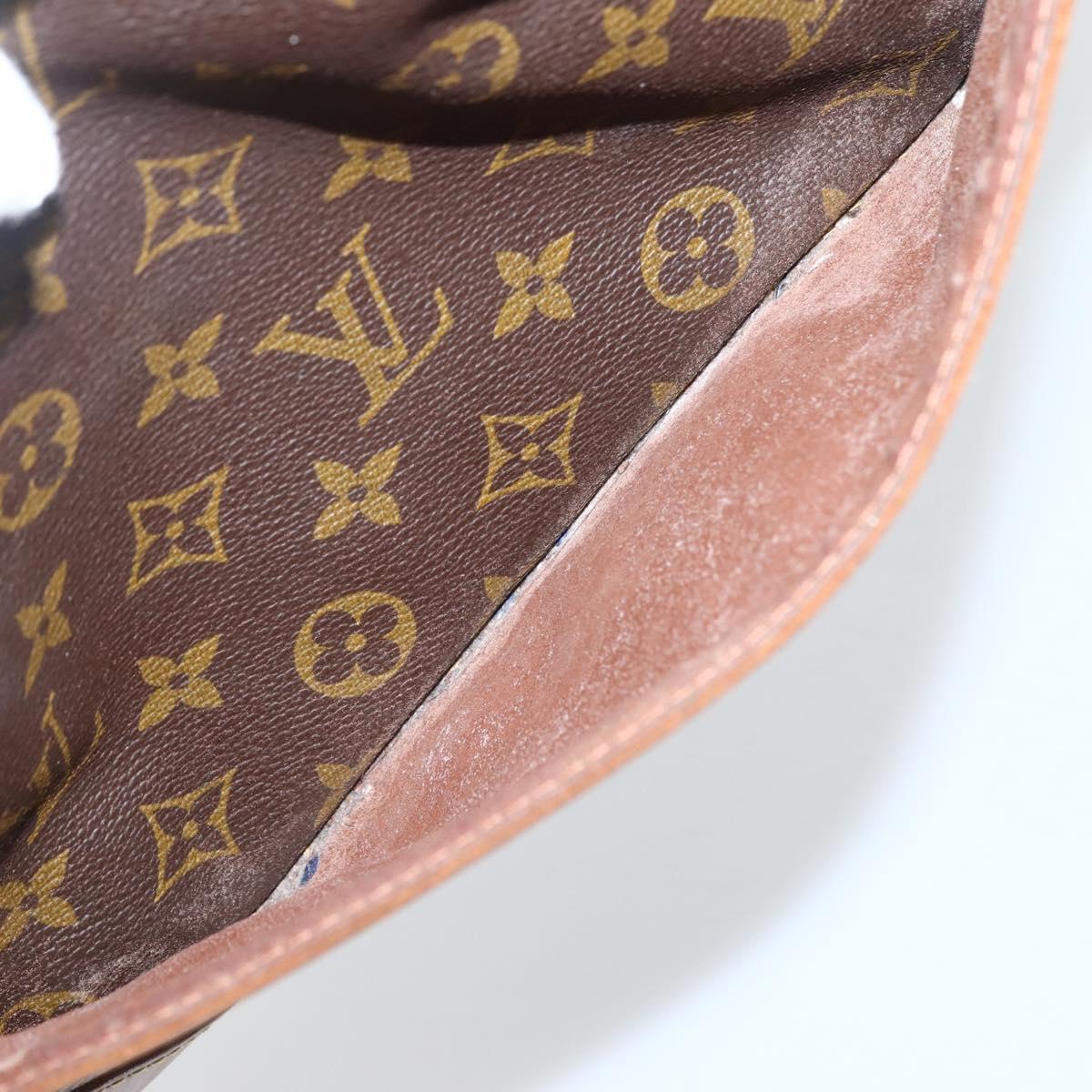 LOUIS VUITTON Monogram Compiegne 28 Clutch Bag M51845 LV Auth BA6352