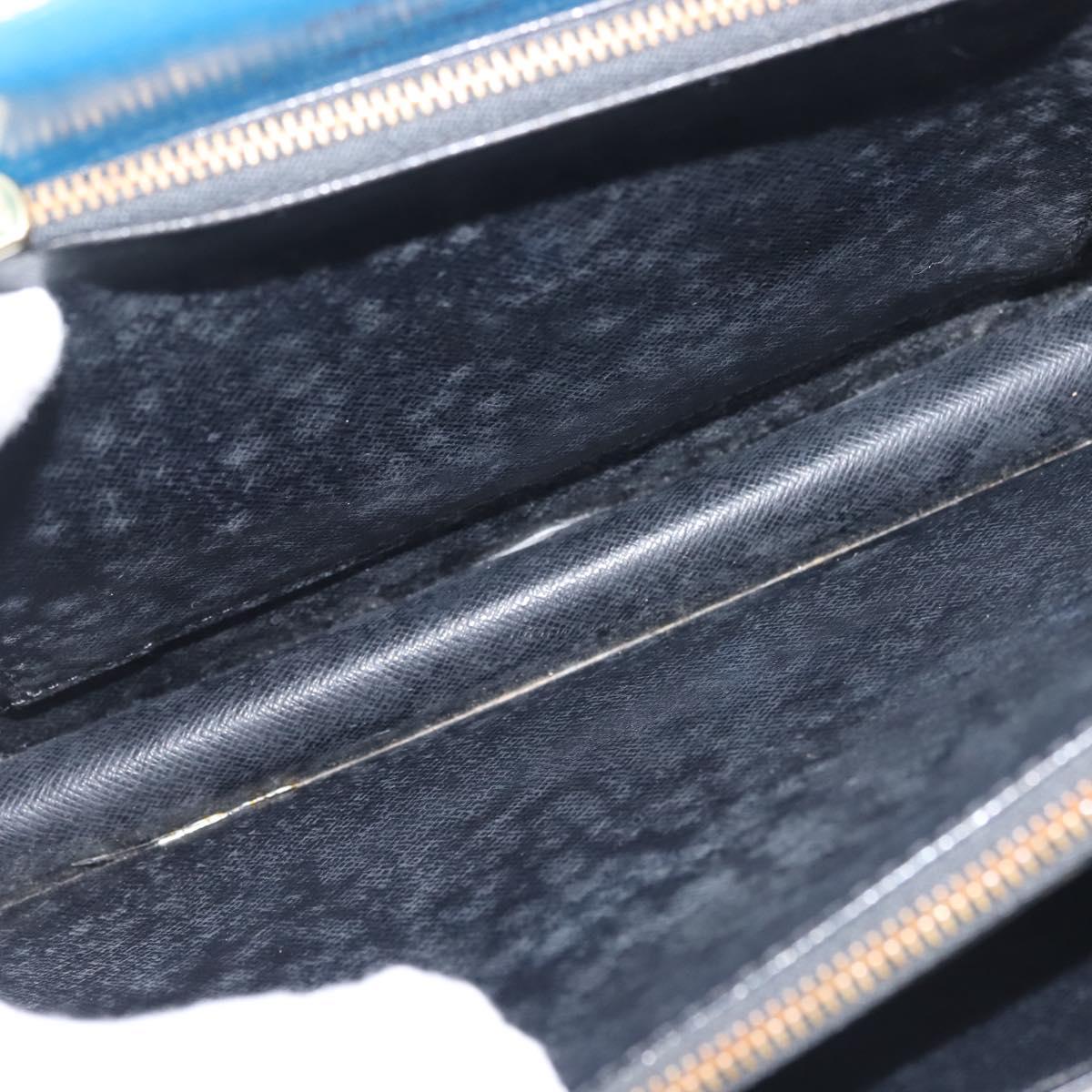 LOUIS VUITTON Epi Concorde Hand Bag Blue M52135 LV Auth BA6353