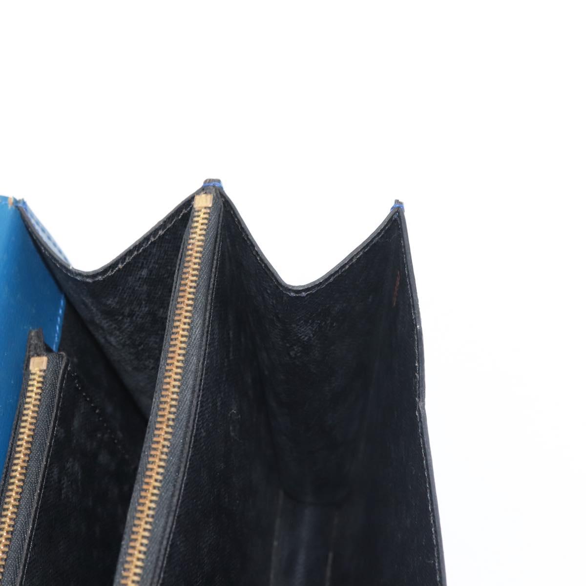 LOUIS VUITTON Epi Concorde Hand Bag Blue M52135 LV Auth BA6353