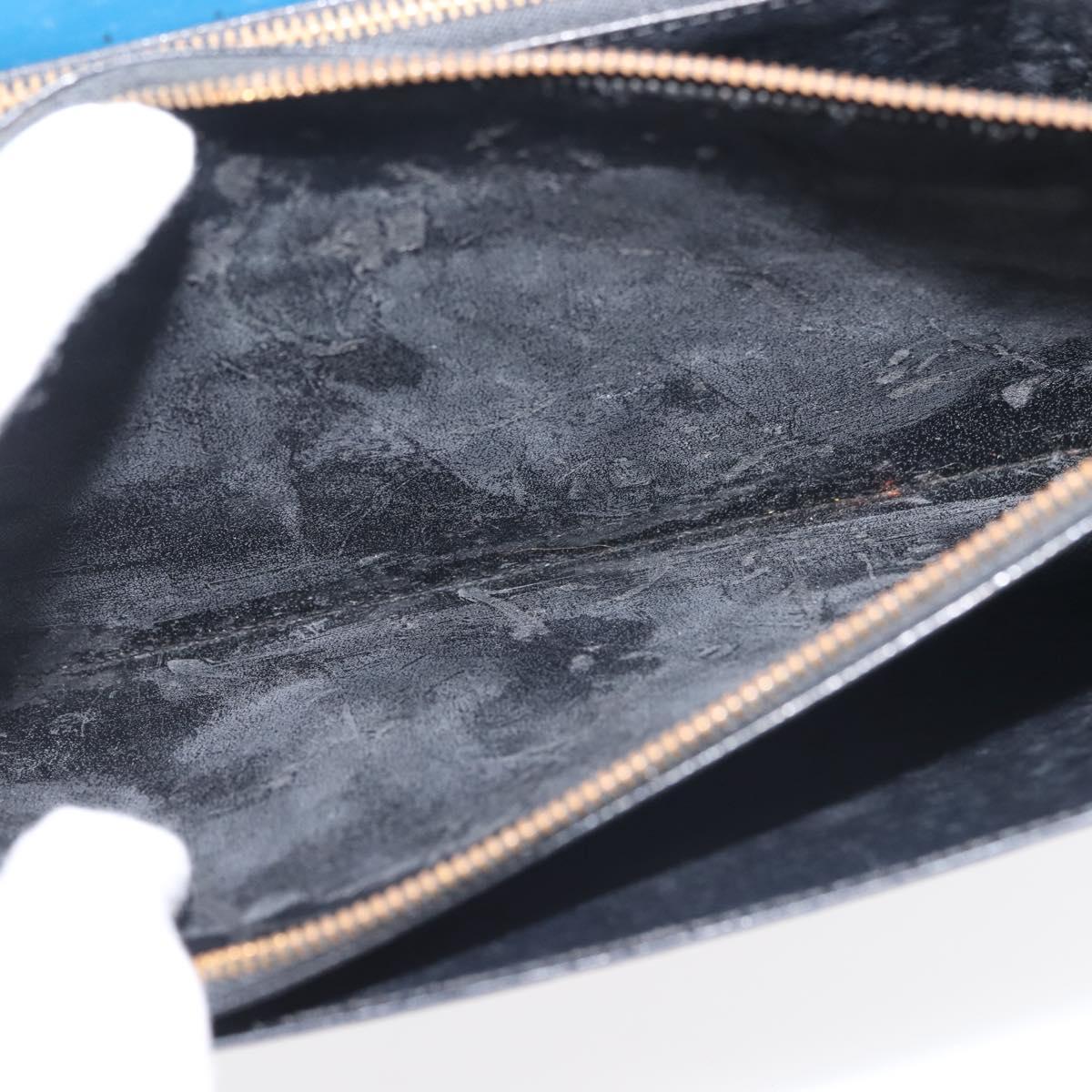 LOUIS VUITTON Epi Concorde Hand Bag Blue M52135 LV Auth BA6353
