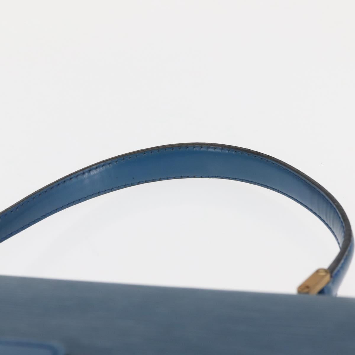 LOUIS VUITTON Epi Concorde Hand Bag Blue M52135 LV Auth BA6353
