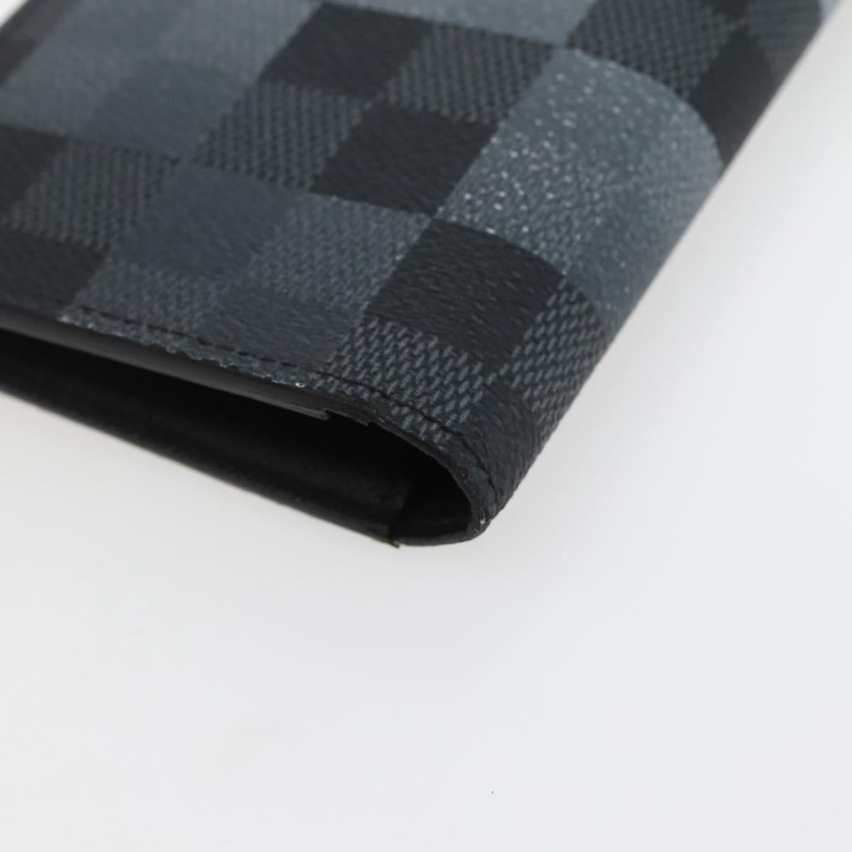 LOUIS VUITTON Damier Graphite Giant Portefeuille Blaza NM N40415 Auth BA6385
