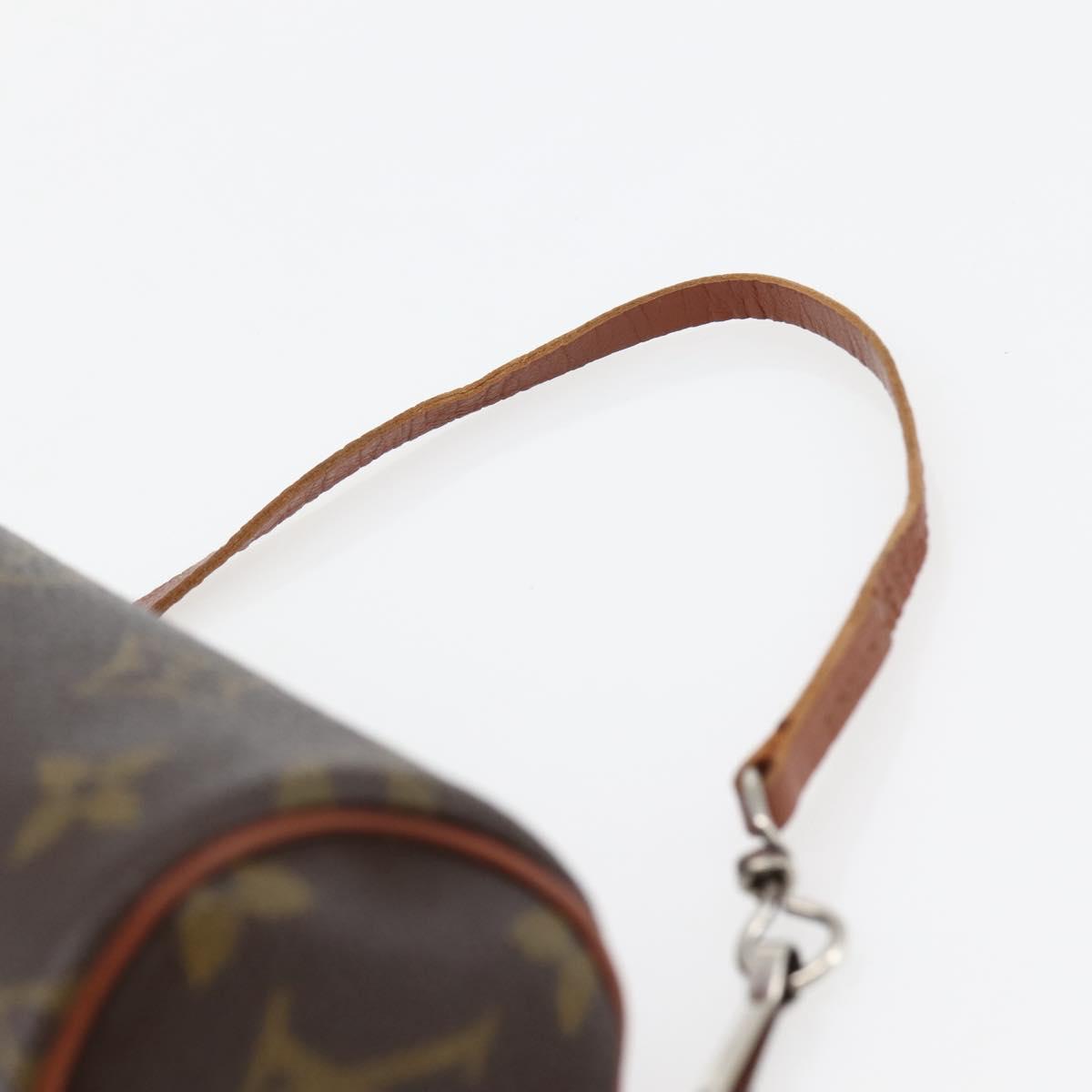 LOUIS VUITTON Monogram Papillon Pouch LV Auth BA6391