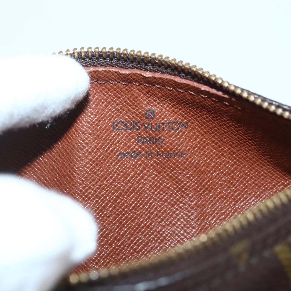 LOUIS VUITTON Monogram Papillon Pouch LV Auth BA6393