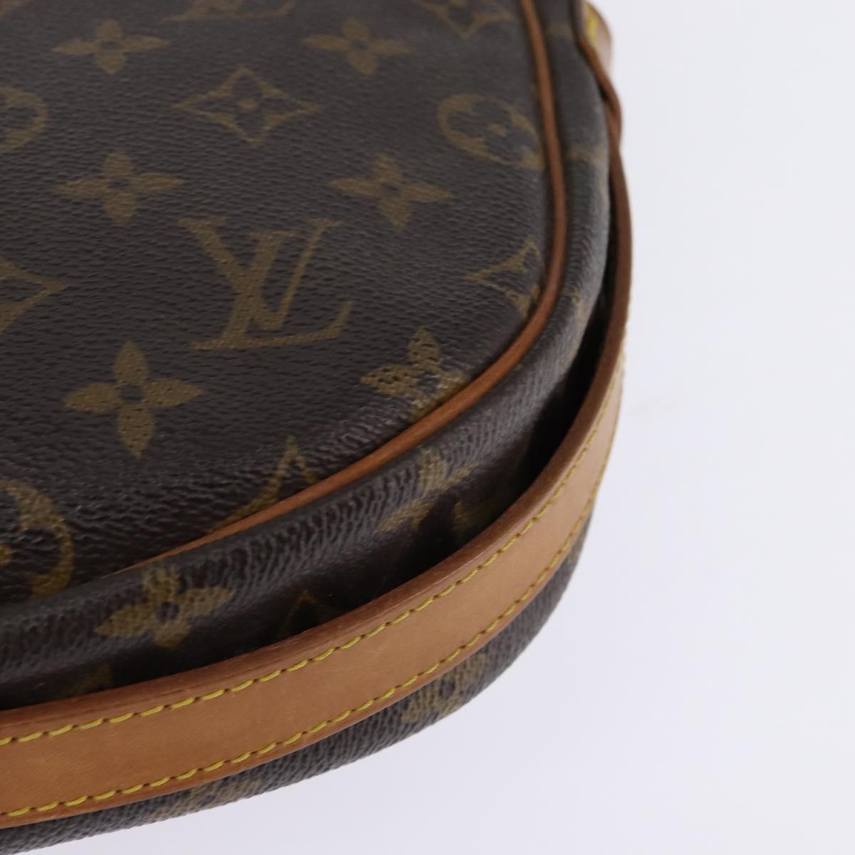 LOUIS VUITTON Monogram Jeune Fille GM Shoulder Bag M51225 LV Auth BA6398