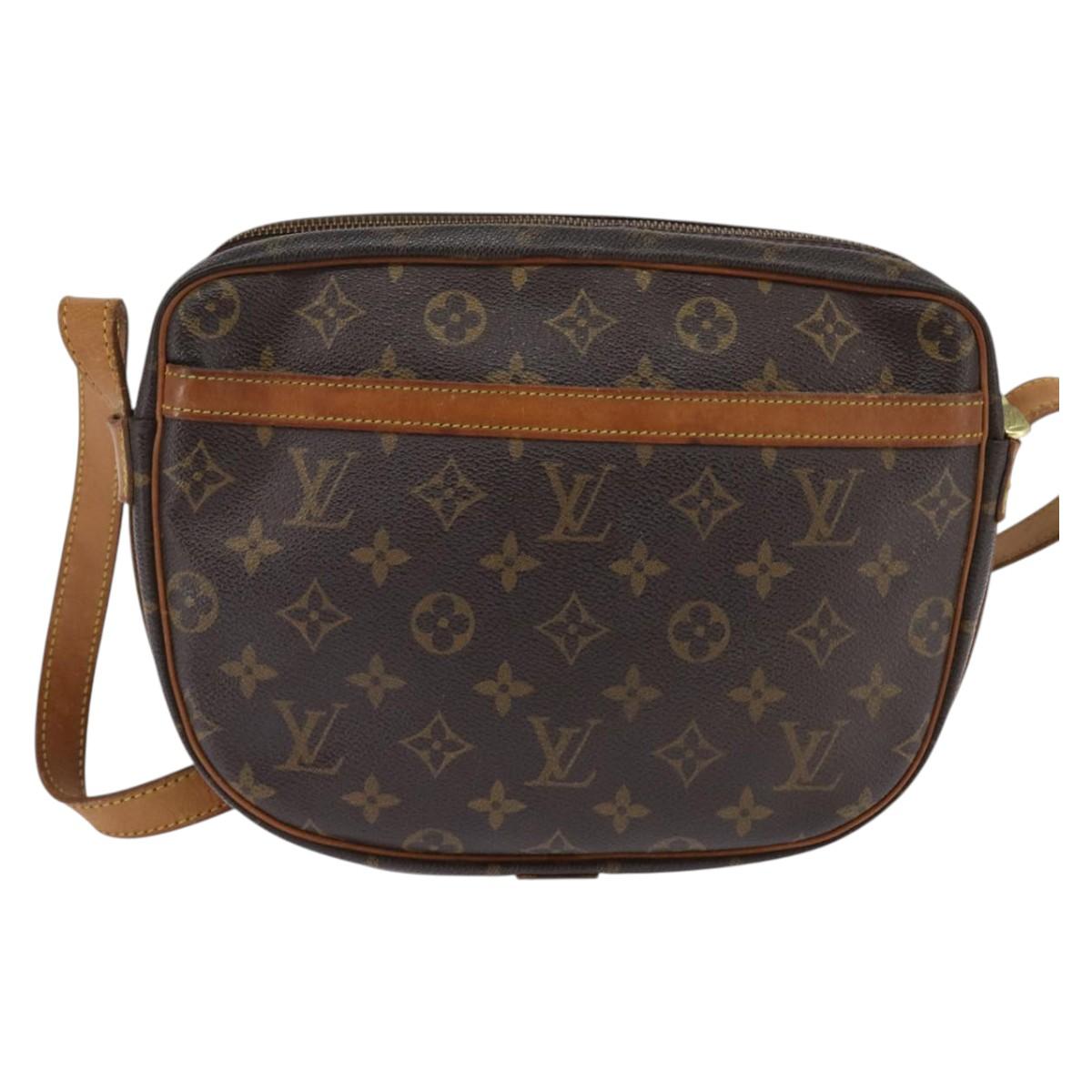 LOUIS VUITTON Monogram Jeune Fille GM Shoulder Bag M51225 LV Auth BA6398