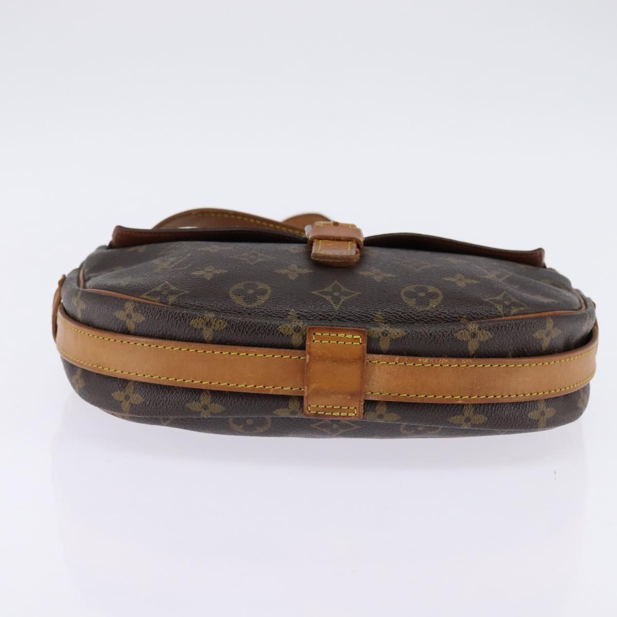 LOUIS VUITTON Monogram Jeune Fille GM Shoulder Bag M51225 LV Auth BA6398