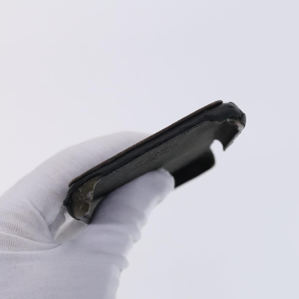 LOUIS VUITTON Monogram Epi Key Case 4Set Noir LV Auth BA641