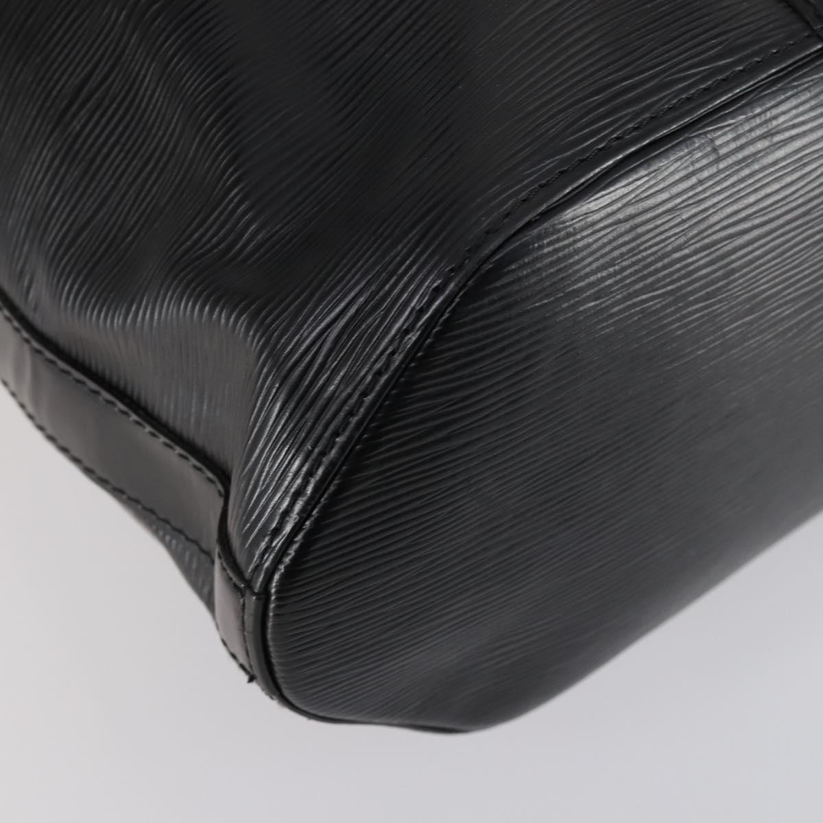 LOUIS VUITTON Epi Sac A Dos Shoulder Bag Black M80153 LV Auth BA6413